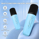 【2025 Newest】 Mini Karaoke Machine for Kids Girls & Boys - Portable Bluetooth Speaker with 2 Wireless Microphones - Kids Birthday Gifts for Ages 4-10 - Kids' Instrument Accessories - Blue by TinyTreasures Baby Boutique