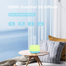 300ML Air Diffuser for Essential Oils, Ultrasonic Aromatherapy Diffuser, Remote Control Aroma Diffuser Humidfer, 7Color Changing LED Light,Auto-Off, Timer for Home, Bedroom, Office, Kids. by TinyTreasures Baby Boutique