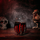 Bloody Skeleton Hand Wine Glass Set Of 2 By 16OZ Skeleton Glasses 5 H Goth Gifts Ske by The Wine Savant