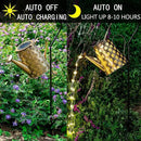 Garden Decor Solar Lights Outdoor Large Hanging Waterproof Watering Can Landscape Lights Outside Decorations for Yard Front Porch Patio Backyard Gardening Gift for Mom Grandma Women Birthday by GreenHaven Gardens