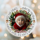 Personalized Family Photo Christmas Ornament 2025 - Custom Babies Keepsake - Sweet Gift for New Parents Mom Dad - Christmas, Birthday Gift for Newborn, Boy, Girls, Mom, Dad, Couples, Family by TinyTreasures Baby Boutique
