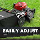 Self Propelled Gas Lawn Mower, 21" with 170cc 4-Cycle OHV Engine 3-in-1 RWD Self-Propelled Lawn Mower (AV8621S1) by GreenHaven Gardens