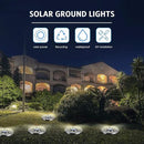 Solar Ground Lights - 16 Pack, In-Ground Pathway Lights for Garden, Lawn, Yard, Patio, Driveway, Steps and Walkway - White by GreenHaven Gardens