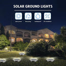 Solar Ground Lights 16Pack, Garden Solar Lights Outdoor Waterproof Solar Pathway Lights Bright In-Ground Lights Outdoor Lighting Decor for Lawn, Patio, Yard, Driveway,Walkway Warm Light by GreenHaven Gardens