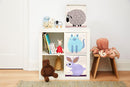 3 Sprouts Toy Storage Organizer: Toy Box Cube Organizer for Playroom, Nursery - Foldable Storage Bin - Cat by TinyTreasures Baby Boutique