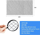 Pond Netting, 15 x 20 FT Pond Net Heavy Duty Pond Netting for Koi Ponds, Garden Pool Fine Mesh Netting Kit for Leaves, Protects Koi Fish from Birds Cats Predators, with 14 Stakes and 30 Cable Zip Ties by GreenHaven Gardens