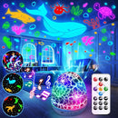 Baby Sound Machine Night Light Projector | 15 Sleeping Sounds & 3D Films | 31Colors & Remote Control | Toddler Night Light for Kids, Baby White Noise Machine, Sound Machine baby, Egg Light for Nursery by TinyTreasures Baby Boutique