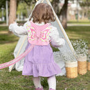 Accmor Toddler Harness Leash, 3 in 1 Cute Butterfly Kids Leash + Anti Lost Wrist Link, Adorable Child Walking Harness Wristband Assistant Soft Strap Belt Protector for Baby Girls to Outdoor Travel by TinyTreasures Baby Boutique