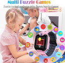 Goodatech Smart Watch for Kids Boys Girls Learning Toys with 16 Games Phone Call SOS, Camera Voice Music Player Recorder Alarm Clock,4-12 Years Birthday (Pink) by TinyTreasures Baby Boutique
