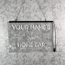 Personalized Cocktail Bar Signs with Your Name for home wall light up with personalized pub name, man cave accessories, beer themed neon customizable lighted sign by CozyNest Decor