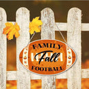 Autumn Wooden Signs, Rustic Thanksgiving Decoration, Home Interior And Exterior Decor, Autumn Harvest Thanksgiving Home Decor (Football), Housewarming Gift by CozyNest Decor