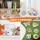 EggSun 8Pcs Stepping Stones Painting Craft Kit for Kids 4 8 6, DIY Garden Stones Outdoor Paint Your Own Ceramic Unicorn Arts and Crafts for Boys Girls Ages 4 7 9 10 12 Birthday Gifts by TinyTreasures Baby Boutique