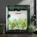 VIVOSUN S425 4x2 Grow Tent, 48"x24"x60" High Reflective Mylar with Observation Window and Floor Tray for Hydroponics Indoor Plant for VS2000 by GreenHaven Gardens