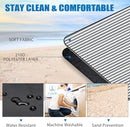 G GOOD GAIN Waterproof Picnic Blanket Portable with Carry Strap for Beach Mat or Family Outdoor Camping Party (Berry Blue) by TinyTreasures Baby Boutique