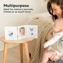 1-Pack Inkless Baby Hand and Footprint Kit - Mess Free Ink Pad for Newborn Keepsake, Dog Nose & Paw Print Kit, Clean Touch Ink Pad for Baby Hand & Footprints, Ideal New Mom Gifts (Navy, Jumbo) by TinyTreasures Baby Boutique