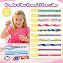 Cmiolacuna Friendship Bracelet Making Kit for Girls, 3-Layer Storage Box Arts and Crafts Bracelets Jewelry String Maker Kit Ages 8-12,Best Christmas Birthday Gift for Girls 6 7 8 9 10 11 12 Year Old by TinyTreasures Baby Boutique