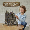 DIY Mini House Kit, Miniature Haunted House Kits with LED Accessories Furniture, 3D Wooden Puzzles for Adults, Dollhouse Craft Gifts for Girls, Boys, Teens by CozyNest Decor