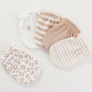 Newborn Baby Boy Girl Caps Mittens Socks Set Cotton Baby Essentials Accessories (Hats+Gloves+Socks) by TinyTreasures Baby Boutique