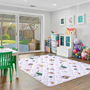 Baby Play Mat - 79" X 63",Premium Thicker Foam One-Piece Crawling Mat, Machine Washable, Extra Large Anti-Slip Activity Playmat for Babies, Toddlers & Infants by TinyTreasures Baby Boutique