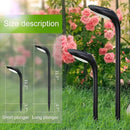 JSOT 6 Pack Solar Lights for Outside Garden Decor, IP65 Waterproof Solar Landscape Outdoor Lighting for Pathway Walkway Driveway Backyard Decoration (Cool/Warm White) by GreenHaven Gardens