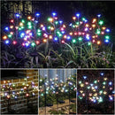Solar Garden Lights Garden Decor, Solar Flowers Outdoor Decorative,2Pack 40LED Fairy Lights Outdoor Garden Waterproof for Outside Yard,Lawn,Patio,Pathway Decorations Gardening Gifts by CozyNest Decor