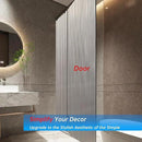 Frosted Glass Window Privacy Film Decorative, Bathroom Privacy Film for Glass Windows Cover, Static Cling, Removable, Reusable, Anti-UV, Anti-Glare, Heat Blocking,Changhong, 23.6X196.9Inch by CozyNest Decor