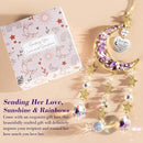 Best Grandma Gifts, for Grandma Nana from Granddaughter Grandchildren Grandkids, Unique Grandma Birthday Gifts for Nana Gigi Grandmother New Grandma Gifts Moon Crystal Suncatcher by GreenHaven Gardens