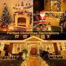 Ollny Christmas Lights Outdoor Waterproof, 1000LED 328FT Super Long String Lights with Remote 3 Timer, Plug in 8 Modes Fairy Light for Outside House Bedroom Xmas Decorations, Warm White by GreenHaven Gardens