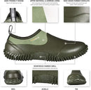 HISEA Unisex Waterproof Garden Shoes, Men's Rubber Rain Boots Women's Ankle Rain Shoes Neoprene Camp Booties Outdoor Slip-On Footwear for Gardening, Farming, Camping, Car Wash, Lawn Care and Yard Work by GreenHaven Gardens