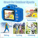 Kids Camera Waterproof Underwater Camera for 3-12 Year Old Boys Girls 2 Inch IPS Screen 1080P HD Digital Kids Video Camera Indoor Outdoor Action Cameras Best Christmas Birthday Gifts Dark Blue by TinyTreasures Baby Boutique