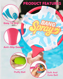 Water Paddle Toss Game with Floating Octopus Ball, Fun Pool Toys Set, Beach Games for Family, and Pool Water Play Set for Friends by TinyTreasures Baby Boutique