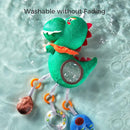 TUMAMA Baby Toys for 3 6 9 12 Months, Dinosaur Hanging Rattle Toys Crinkle Squeaky Sensory Toys with Mirror, Bell, Car Seat Stroller Mobile Toys for Boys, Girls Newborn Infant Toddler by TinyTreasures Baby Boutique