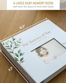 Baby's First 5 Year Book for Girl or Boy - Gender Neutral Green Meadow Nature Keepsake Memory Journal - Newborn Photo Album Milestone Scrapbook - Baby Registry and Gender Reveal Gift for Parents to Be by TinyTreasures Baby Boutique