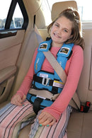 Extra Large Blue, Lightweight, Compact, Portable Car Seat - Perfect for Travel and Everyday Child Safety by TinyTreasures Baby Boutique