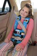 Large Blue, Lightweight, Compact, Portable Car Seat - Perfect for Travel and Everyday Child Safety by TinyTreasures Baby Boutique