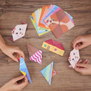 Origami Kit for Kids Ages 5-8 8-12, with Guiding Book, 98 Sheets Paper with 47 Patterns, DIY Art and Craft Projects, Beginners Children's Day Gift Boy Girl by TinyTreasures Baby Boutique