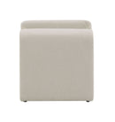 Jaeda - Innovative Elegance Accent Chair In Curved Shape