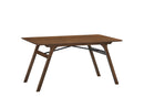 Kaela Walnut Dining Table by HouseOfZazla