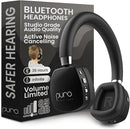 Puro Sound Labs PuroQuiet Plus Kids Noise Cancelling Headphones, Bluetooth Kids On Ear Headphones with Mic, Lightweight On-Ear Design, Studio-Grade Sound (Black) by TinyTreasures Baby Boutique