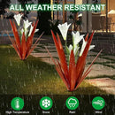 Homight Metal Agave Plant Outdoor Decoration Outdoor Garden Decoration Lily Mexican Yard Art Plant Garden Agave Lily Decorative Garden Gift… (3 Big White Lilies) by GreenHaven Gardens