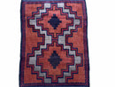 3X5 Vintage Handmade Tribal Wool Rug Balouchi Rug Afghan Rug Red 2' 8" X 4' 8"