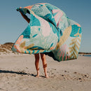 Jumbo Picnic Rug, Premium Large Picnic Mat, 6'7" x 6'7", Outdoor Waterproof Picnic Blanket Beach Mat, Foldable & Waterproof, Picnic Blankets Ideal for Beach & Park, Outdoor Blanket by TinyTreasures Baby Boutique