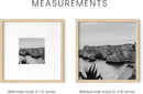 HAUS AND HUES 10x10 Square Picture Frames Set of 15 - Oak Wood Frames with Mat, Beige by CozyNest Decor