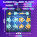 2Player Dance Mat for Kids, Electronic Double Dance Mixer Rhythm Step Play Mat,Dance pad Game Toys Music for Girls Boys,Christmas/Festival/Birthday Gifts for Kids,Age 3 4 5 6 7 8 9 10 11 12+ Year Old by TinyTreasures Baby Boutique