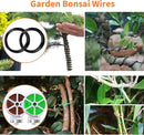 Bonsai Tools Set, 20 Pcs Gardening Succulent Tree Indoor Beginner Tool Kit, Include 262 Feet Bonsai Wire, 29.5"x29.5" Plant Repotting Mat, Leather Bag, Bonsai Scissors, Pruning Shears, Gifts for Women by GreenHaven Gardens