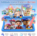 Kids Tablet 10 inch, Android 15 Tablets for Kid, Parental Control, Pre-Installed Kiddos Software & Kids Space, Includes Case & Stylus Pen, 12GB RAM 64GB ROM, 2TB Expand, HD IPS Screen(Blue) by TinyTreasures Baby Boutique