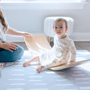 Baby Play Mats for Floor - Shoreline (6x6ft) - Premium EVA Foam Play Mat for Babies & Toddlers - Perfect for Tummy Time, Crawling, Playroom - Stylish & Comfortable Kids Play Mat by TinyTreasures Baby Boutique