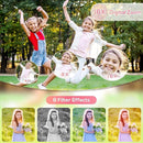 Digital Camera for Kids, WITYEAH 48MP FHD 1080P Point and Shoot Digital Cameras with 16X Zoom Anti-Shake, Compact Portable Cameras for Photography, for Boys Girls Teens Beginners-Pink by TinyTreasures Baby Boutique