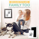 Clean Touch Ink Pad for Baby Handprints and Footprints – Inkless Infant Hand & Foot Stamp – Safe for Babies, Doesn’t Touch Skin – Perfect Family Memory or Gift – Black Print Kit by Tiny Gifts by TinyTreasures Baby Boutique