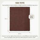 Carriediosa Chunky Knit Throw Blanket 60" X 80" Twin, 100% Hand Made Large Chenille Loop Yarn Soft Fluffy Throws for Couch Sofa Bed, Big Crochet Cozy Heavy Thick Cable Woven Blanket, Cocoa Brown by CozyNest Decor
